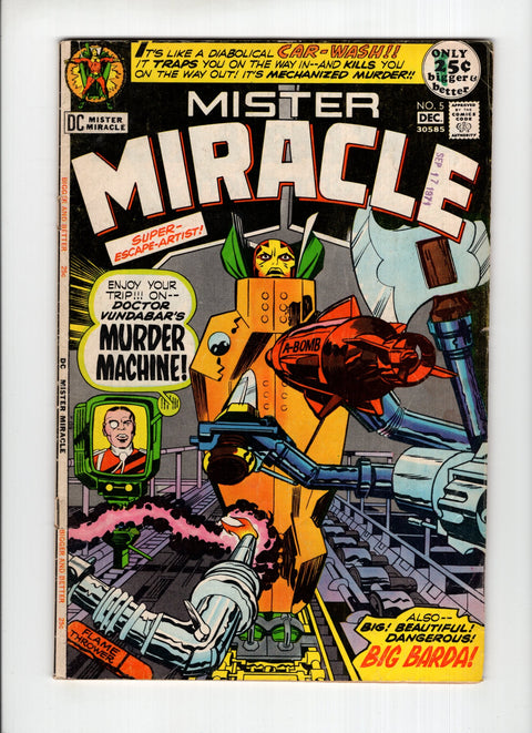 Mister Miracle, Vol. 1 #5  DC Comics 1971