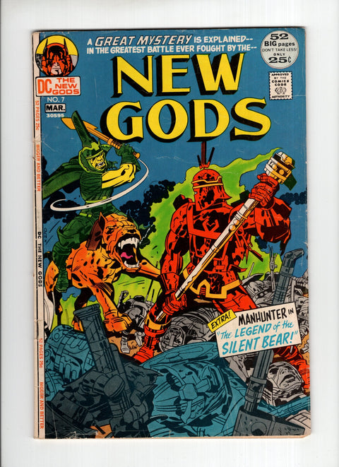 New Gods, Vol. 1 #7 First appearance of Steppenwolf DC Comics 1971