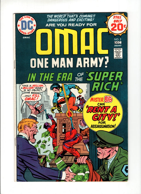 OMAC, Vol. 1 #2  DC Comics 1974