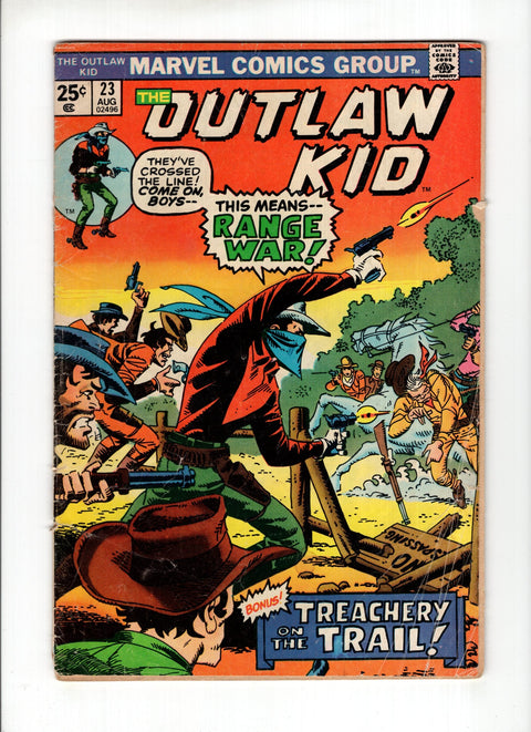 The Outlaw Kid, Vol. 2 #23  Marvel Comics 1974
