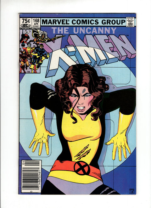 Uncanny X-Men, Vol. 1 #168C First appearance of Madelyne Pryor Marvel Comics 1983