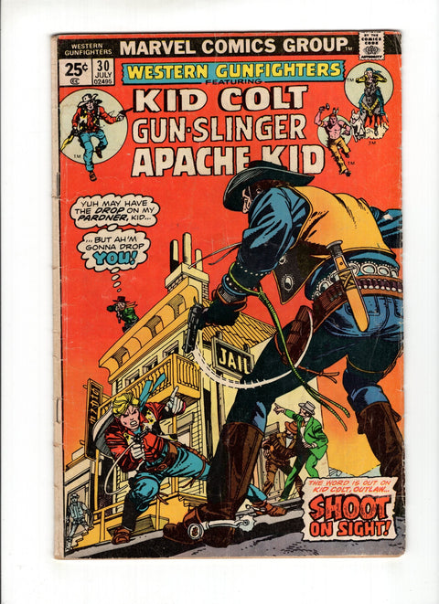 Western Gunfighters, Vol. 2 #30  Marvel Comics 1975