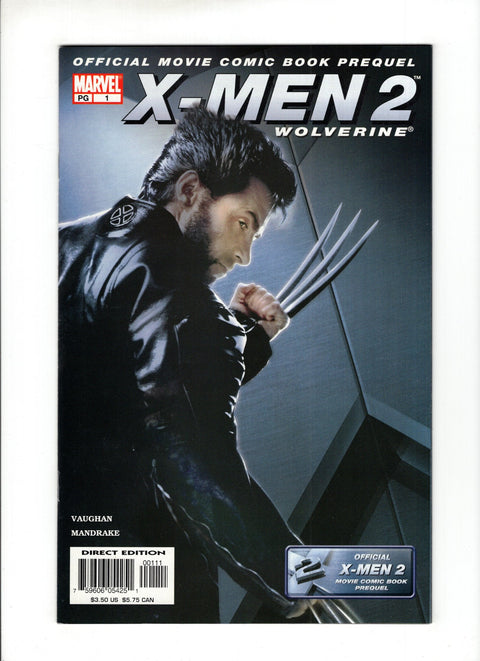 X-Men 2 Prequel: Wolverine #1A  Marvel Comics 2003