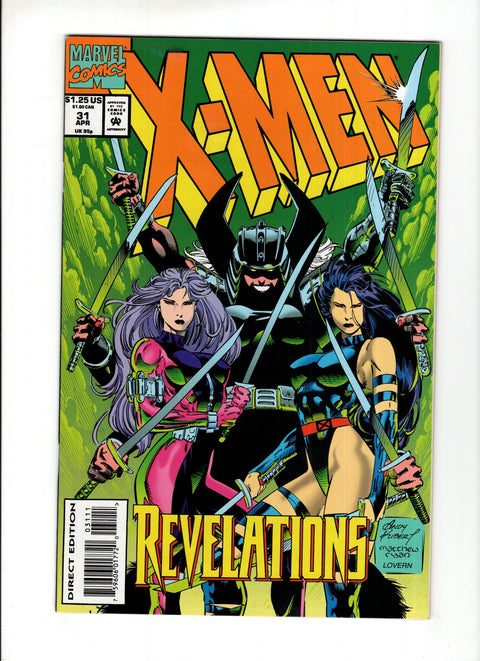 X-Men, Vol. 1 #31A  Marvel Comics 1994