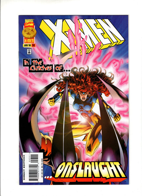 X-Men, Vol. 1 #53A First full appearance of Onslaught Marvel Comics 1996