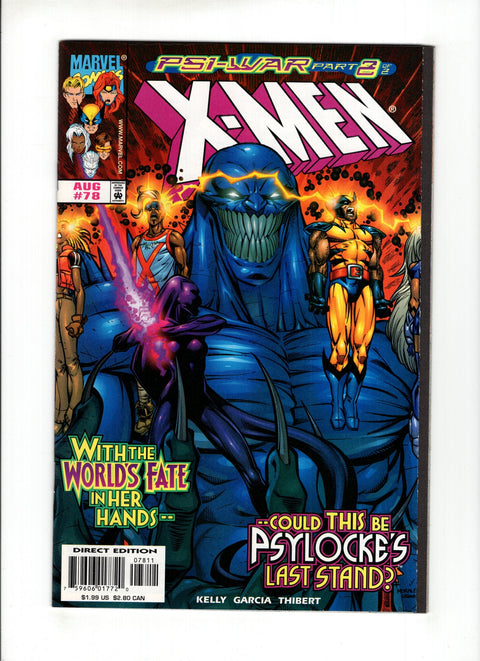 X-Men, Vol. 1 #78A  Marvel Comics 1998