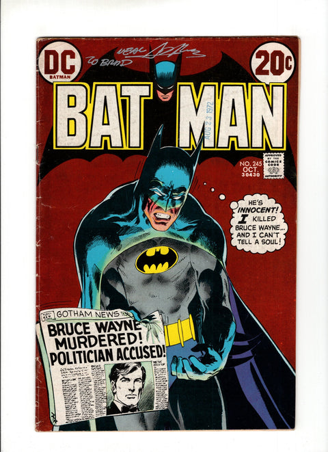 Batman, Vol. 1 #245  DC Comics 1972