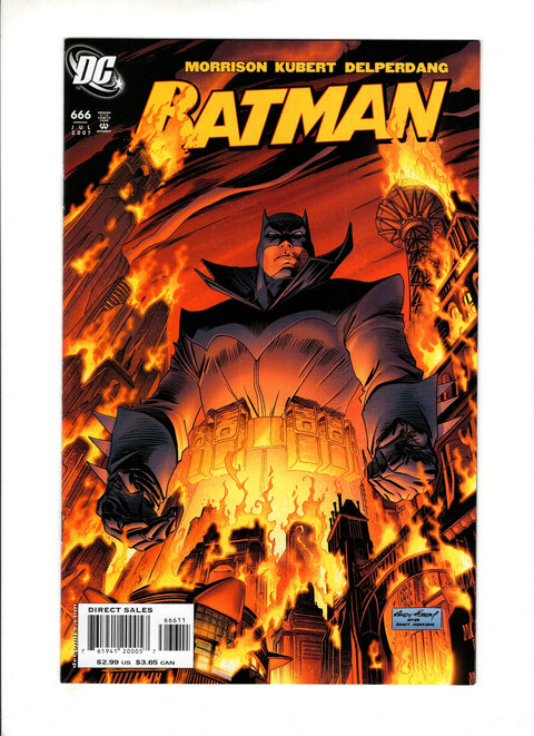 Batman, Vol. 1 #666A First appearance of Damian Wayne as Batman DC Comics 2007