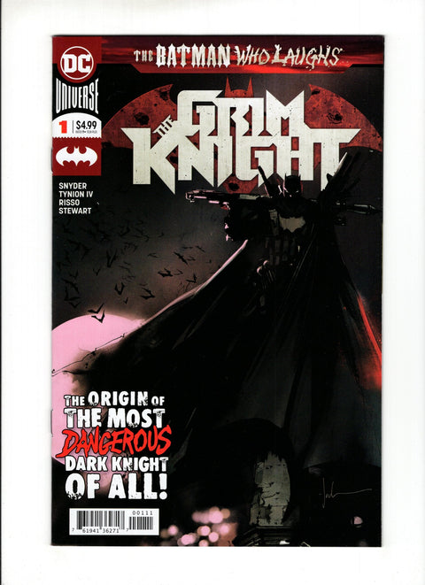 The Batman Who Laughs: The Grim Knight #1A Regular Jock Cover DC Comics 2019