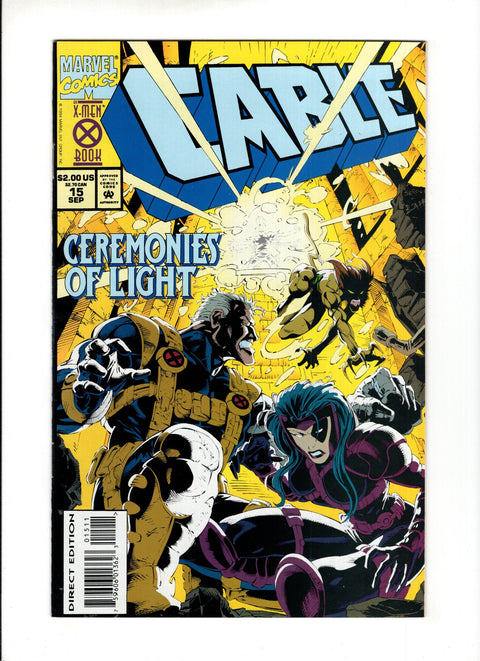 Cable, Vol. 1 #15A First appearance of Marrow Marvel Comics 1994