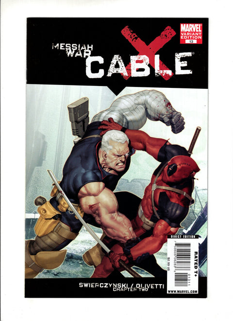Cable, Vol. 2 #13B Ariel Olivetti Variant Cover Marvel Comics 2009
