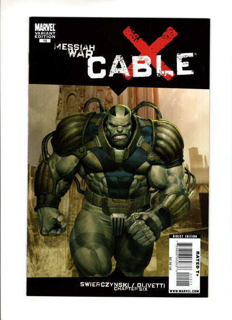 Cable, Vol. 2 #15B Ariel Olivetti Variant Cover Marvel Comics 2009