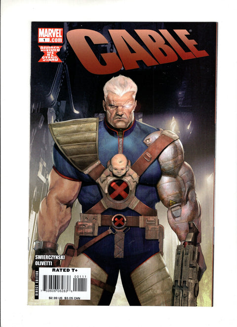 Cable, Vol. 2 #1A  Marvel Comics 2008