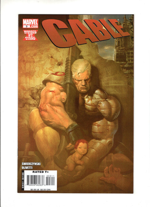 Cable, Vol. 2 #3A  Marvel Comics 2008