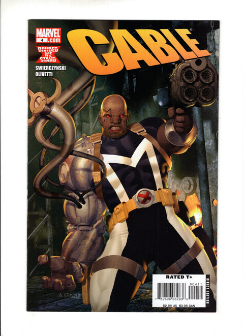 Cable, Vol. 2 #4A  Marvel Comics 2008