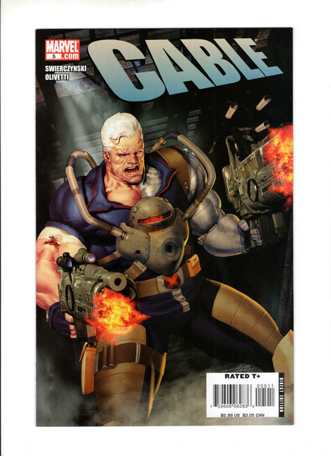 Cable, Vol. 2 #5A  Marvel Comics 2008