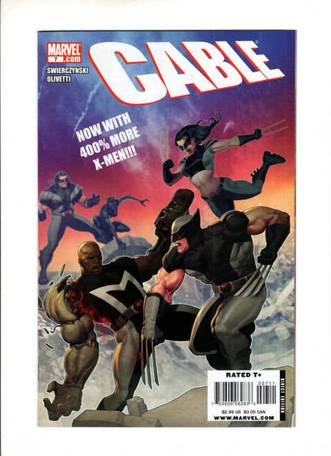 Cable, Vol. 2 #7A  Marvel Comics 2008