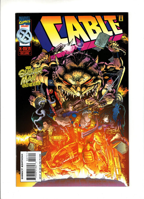 Cable, Vol. 1 #27A  Marvel Comics 1995