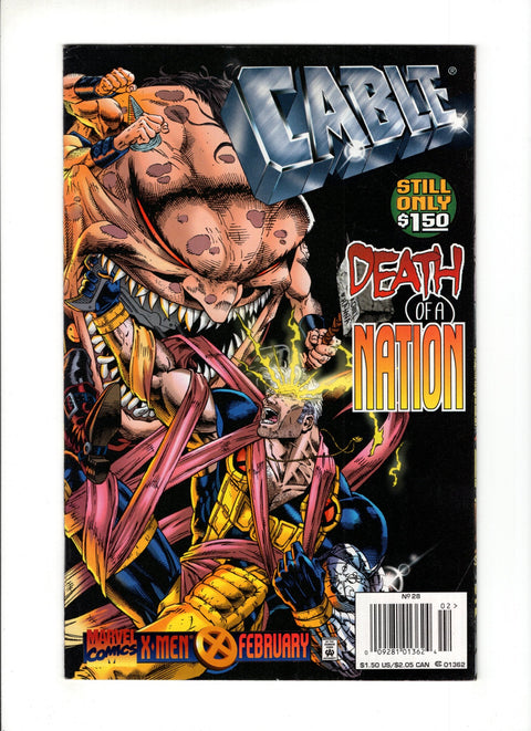 Cable, Vol. 1 #28B  Marvel Comics 1995