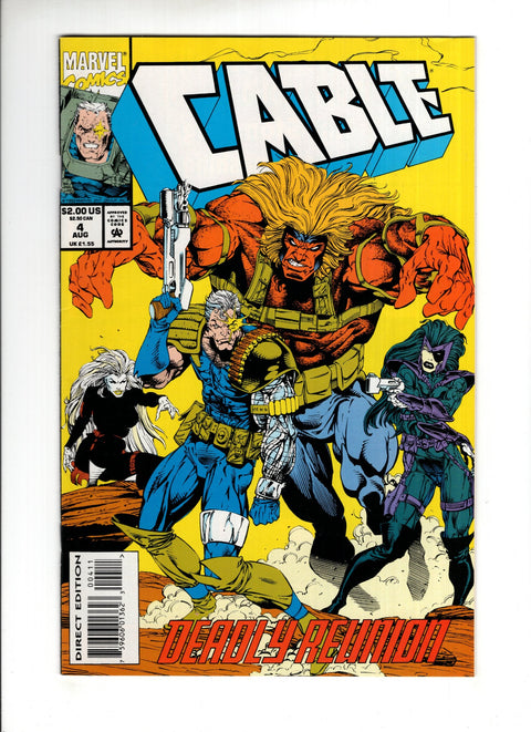 Cable, Vol. 1 #4A  Marvel Comics 1993
