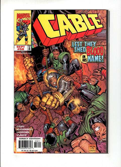 Cable, Vol. 1 #58A  Marvel Comics 1998
