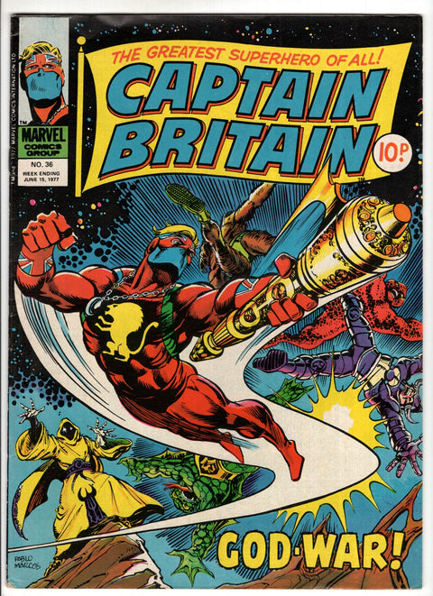 Captain Britain, Vol. 1 #36  Marvel Comics 1977