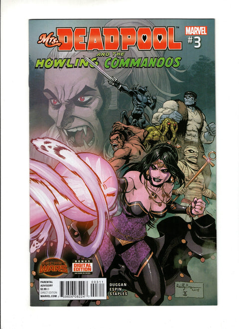 Mrs. Deadpool And The Howling Commandos #3A  Marvel Comics 2015