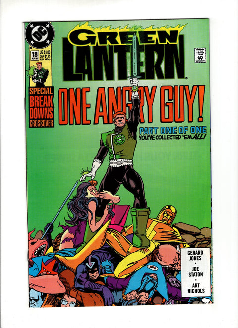 Green Lantern, Vol. 3 #18A  DC Comics 1991