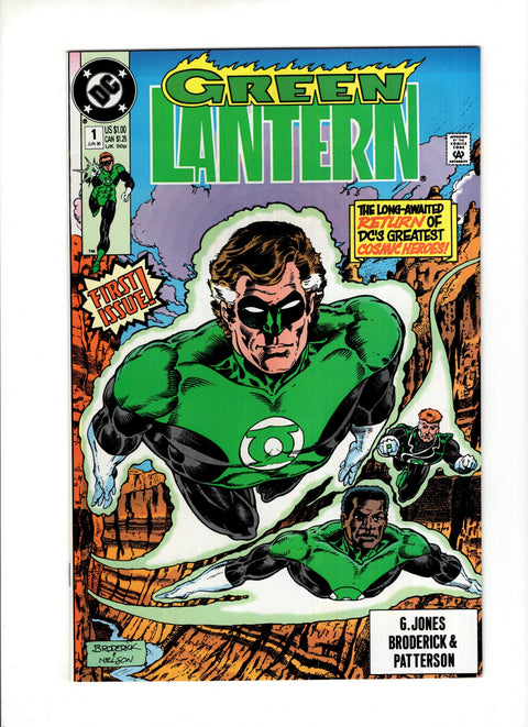 Green Lantern, Vol. 3 #1A  DC Comics 1990