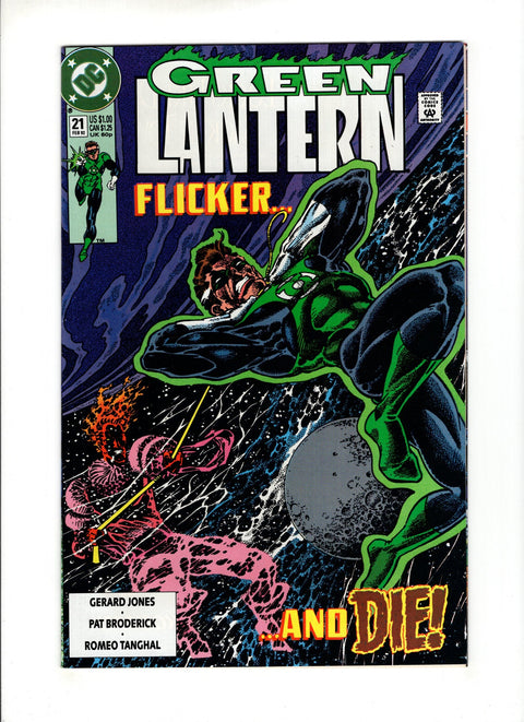 Green Lantern, Vol. 3 #21A  DC Comics 1992