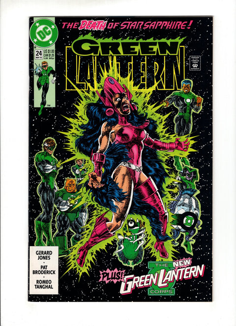 Green Lantern, Vol. 3 #24A  DC Comics 1992