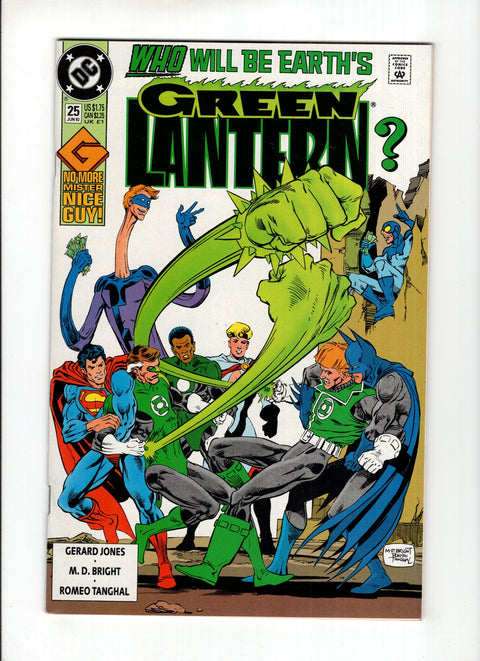 Green Lantern, Vol. 3 #25A  DC Comics 1992