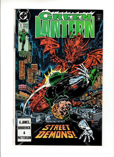 Green Lantern, Vol. 3 #2A  DC Comics 1990