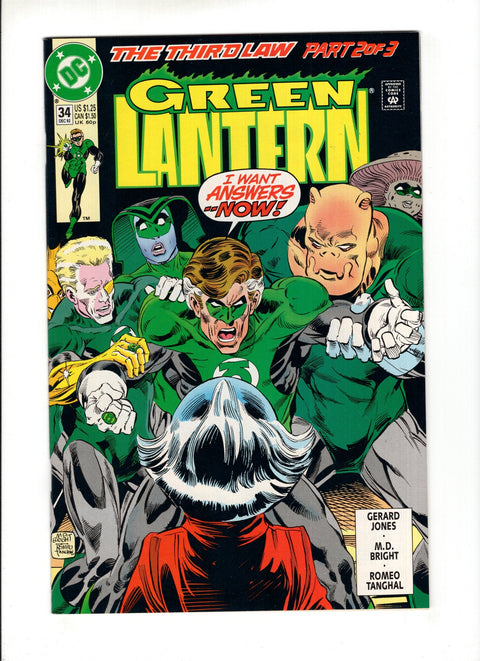 Green Lantern, Vol. 3 #34A  DC Comics 1992