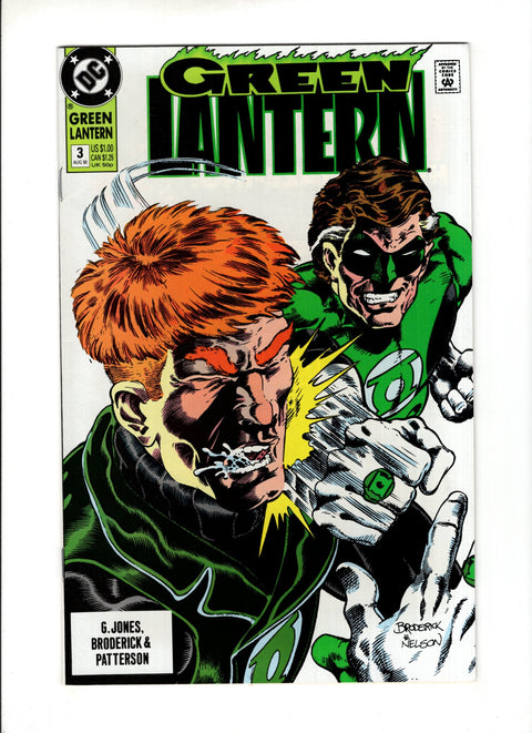 Green Lantern, Vol. 3 #3A  DC Comics 1990
