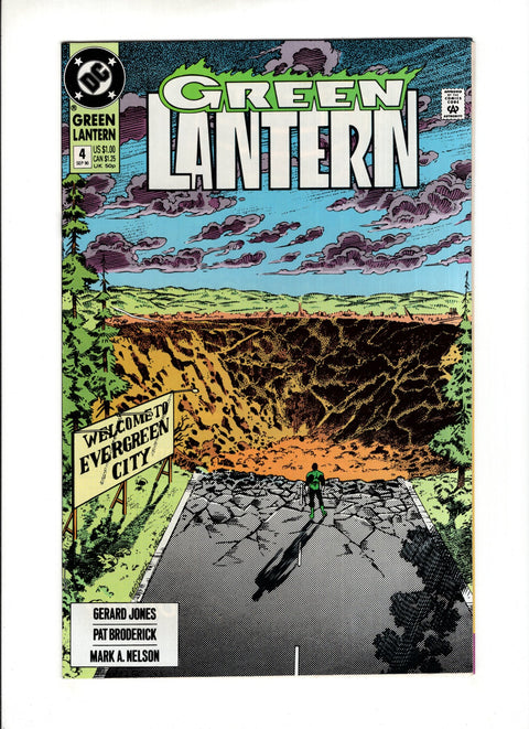 Green Lantern, Vol. 3 #4A  DC Comics 1990