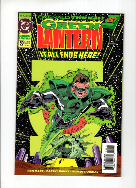 Green Lantern, Vol. 3 #50A Kyle Rayner becomes Green Lantern, Hal Jordan becomes Parallax DC Comics 1994