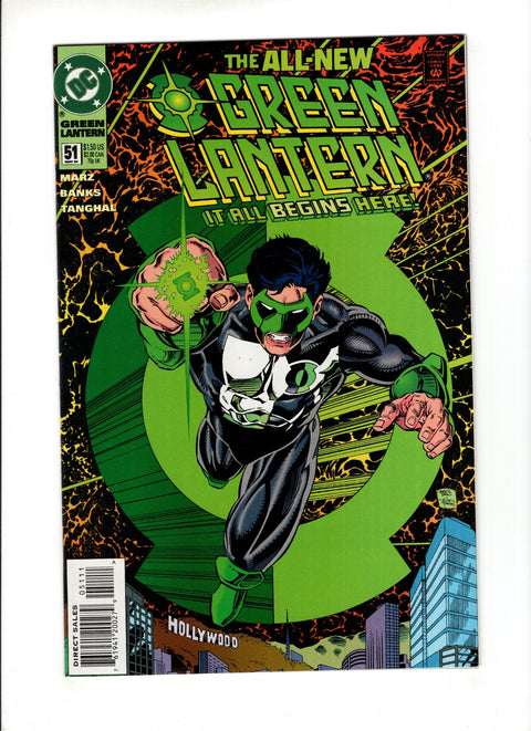 Green Lantern, Vol. 3 #51A First cover of Kyle Rayner as Green Lantern DC Comics 1994