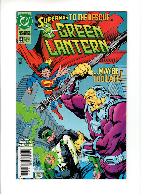 Green Lantern, Vol. 3 #53A  DC Comics 1994