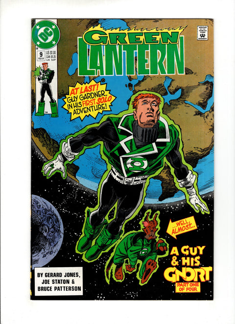 Green Lantern, Vol. 3 #9A  DC Comics 1990