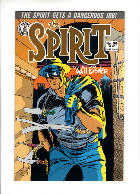 The Spirit (1983-1992) #56  Kitchen Sink Press 1989