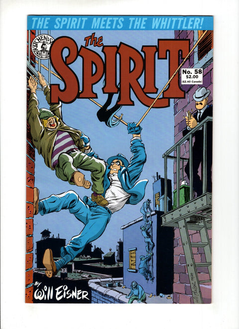 The Spirit (1983-1992) #58  Kitchen Sink Press 1989