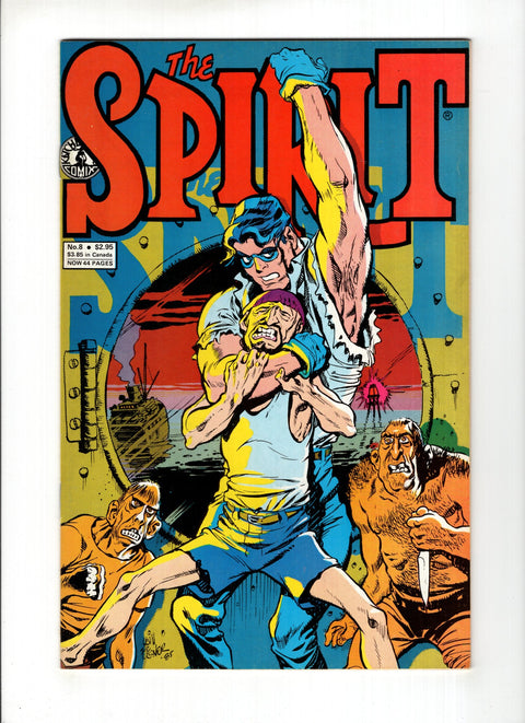 The Spirit (1983-1992) #8  Kitchen Sink Press 1985