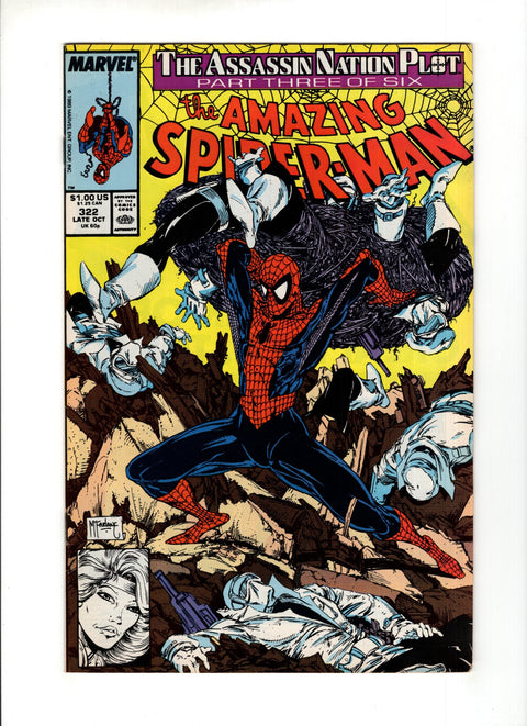 The Amazing Spider-Man, Vol. 1 #322A  Marvel Comics 1989