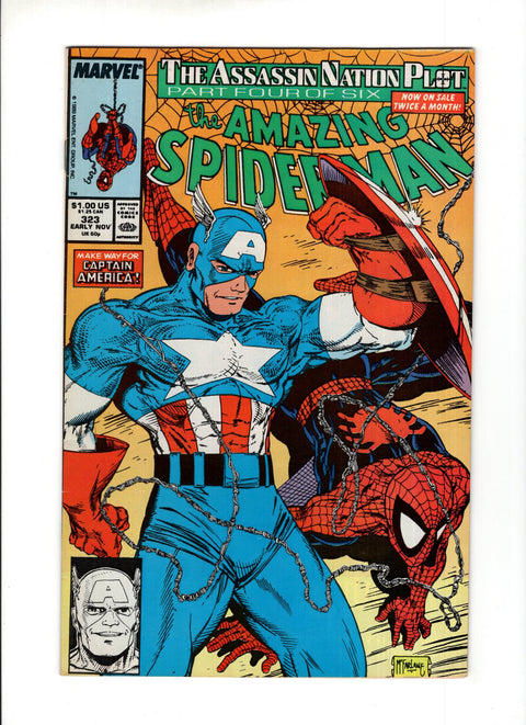 The Amazing Spider-Man, Vol. 1 #323A  Marvel Comics 1989
