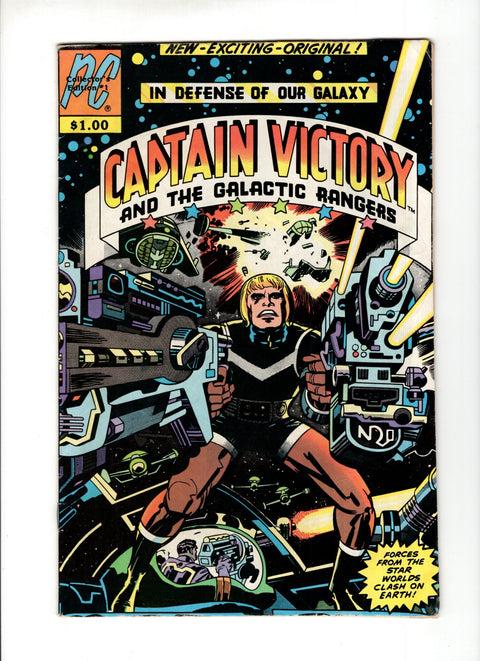 Captain Victory, Vol. 1 #1 First appearance of Captain Victory Pacific Comics 1981