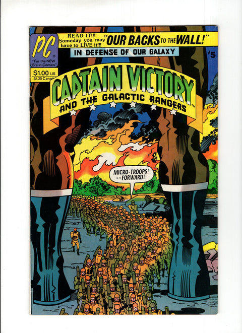 Captain Victory, Vol. 1 #5 First appearance of Ms. Mystic Pacific Comics 1982