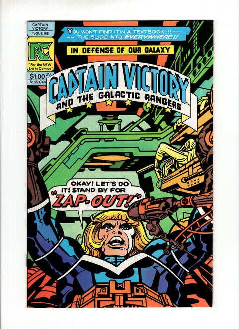Captain Victory, Vol. 1 #8  Pacific Comics 1982