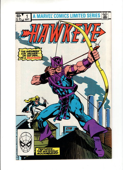Hawkeye, Vol. 1 #1A Origin of Hawkeye Marvel Comics 1983