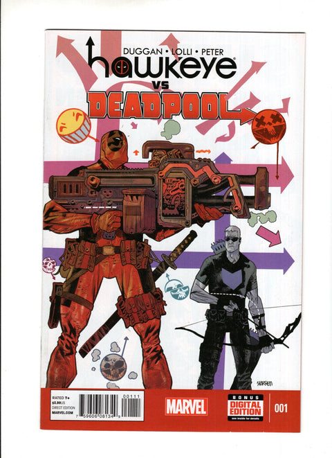 Hawkeye vs. Deadpool #1A  Marvel Comics 2014